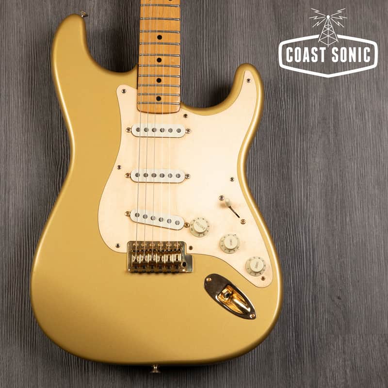 2004 Fender 50th Anniversary Classic 50's Stratocaster Aztec Gold image 1