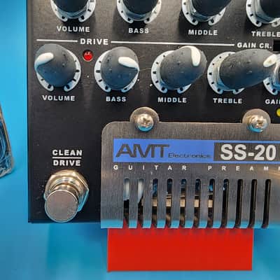 AMT SS-20 Tube Preamp Guitar Effect Pedal 3 Channel Overdrive Distortion Bass SS image 5