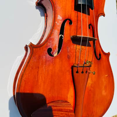 Giustino Dal Canto 16.5in Viola 1973 Signed imagen 18