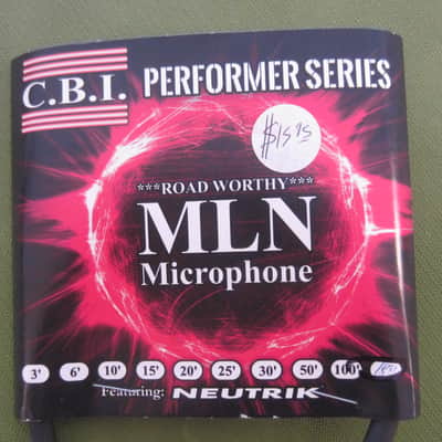 CBI Cables 18" XLR Cable male to female image 2