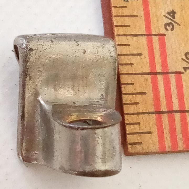 Leedy 1+T-Rod Clip Nickel Single-Flange Rim/Hoop-Claw Tom/Snare Drum Tension 40s — main photograph