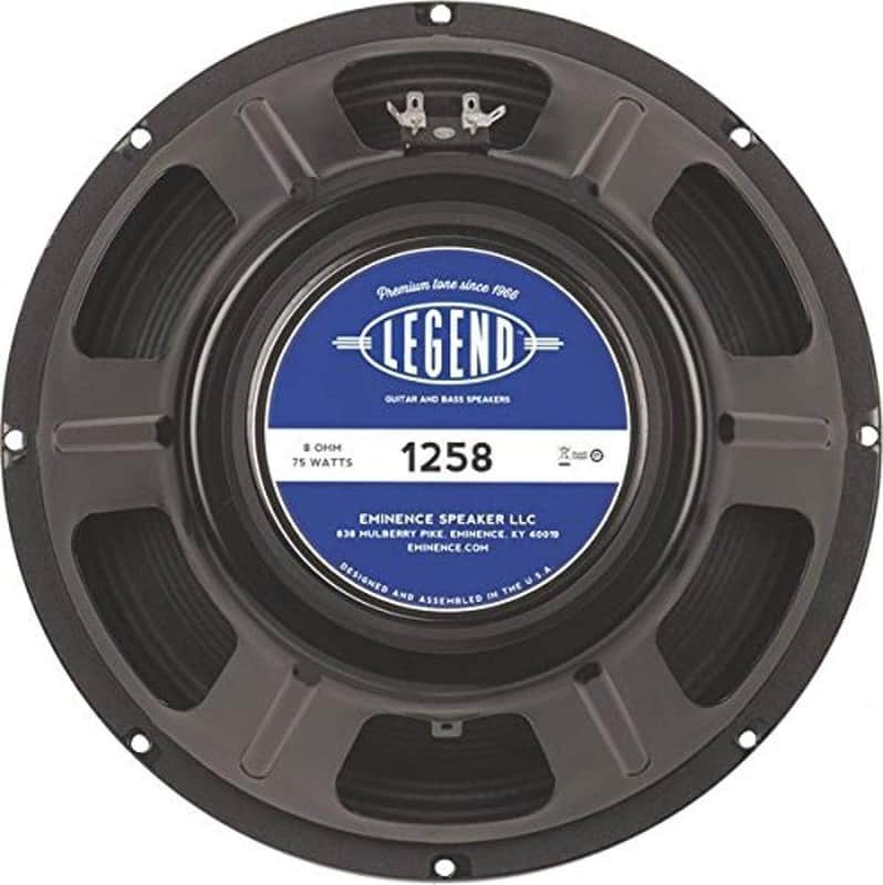 Eminence Legend 1258 12" Guitar Speaker, 50 Watts at 8 Ohms image 1