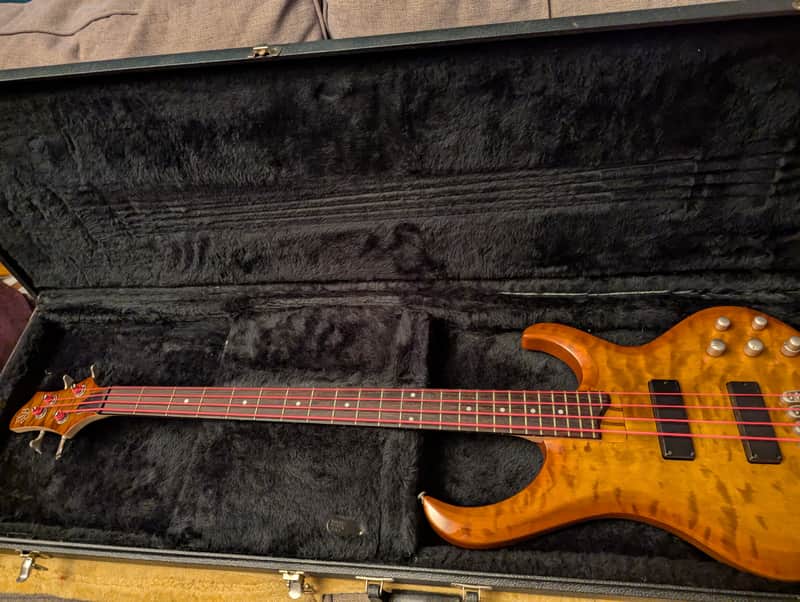Ibanez BTB400QM-HS and Hard Case image 1