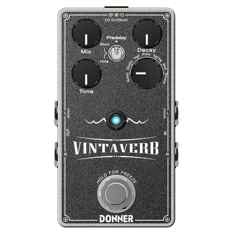 Vintaverb — Seven Reverbs in One Pedal for Endless Ambience! Transform Your Tone image 1