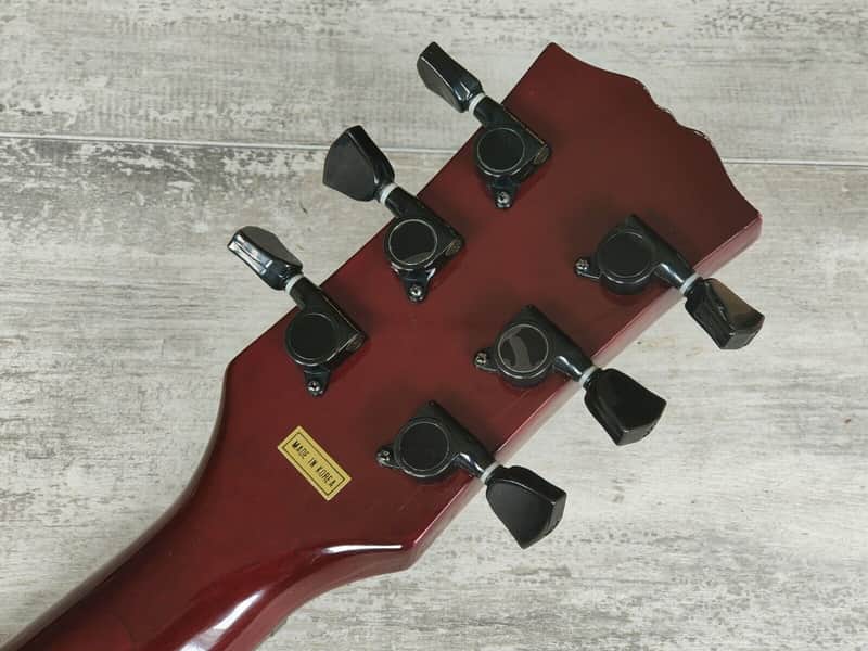 1995 Tokai ALS Series Love Rock Les Paul Studio (Black/Red) | Reverb