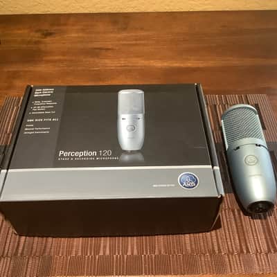 AKG Perception 120 Medium Diaphragm Cardioid Condenser Microphone 2000s - Light Blue image 1