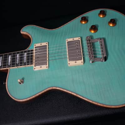 Knaggs Guitars T1 Kenai in Trans Seafoam Green w/ Bare Knuckle Mule Humbuckers image 4