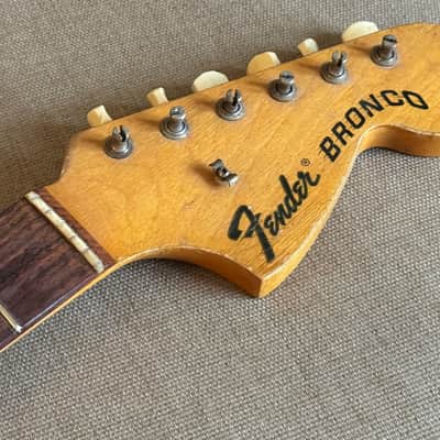 1966 Fender Bronco Neck (Musicmaster, Jaguar, Mustang Scale) image 1