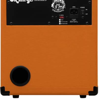 Orange Amps Crush Bass 25 25-Watt Bass Como Amp, 8" Speaker image 4