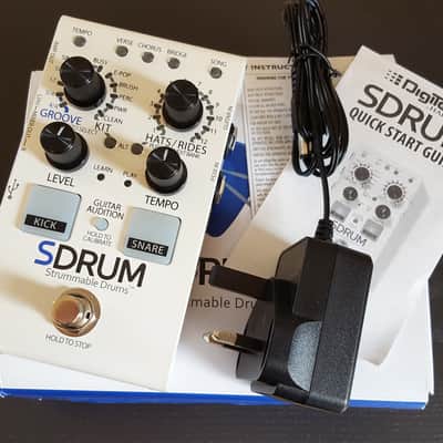 DigiTech SDRUM Strummable Drums 2010s - White image 1