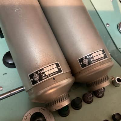 Neumann U47 TUBE  MATCHED! LONG BODY   # 2730 # 2731  MICROPHONE VINTAGE image 9