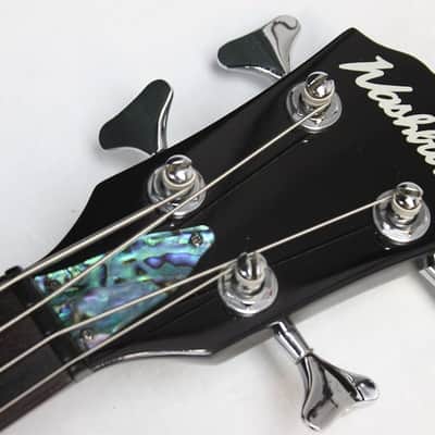 Washburn AB10 Acoustic-Electric 4-String Bass, Vintage Sunburst #12943 image 11