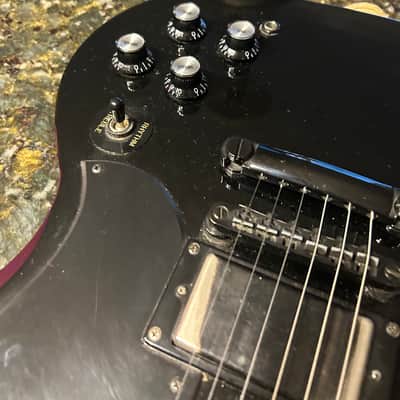 Epiphone Tony Iommi Signature G-400 2011 - 2019 - Ebony image 7