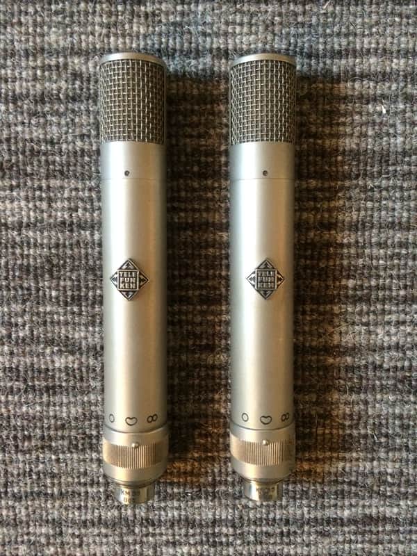 Neumann Telefunken KM 56 Matched Pair 1950s image 1