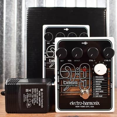 Electro-Harmonix EHX Bass9 Bass Machine Synth Guitar Effect Pedal image 2