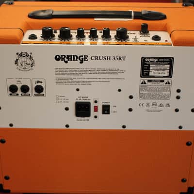 Orange Crush 35RT 2-Channel 35-Watt 1x10" Guitar Amplifier Combo Orange image 3