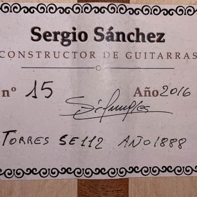 Antonio de Torres SE 112 1888 built by Sergio Sanchez in 2016 - an extremely well-made and true-to-original replica + video! image 13