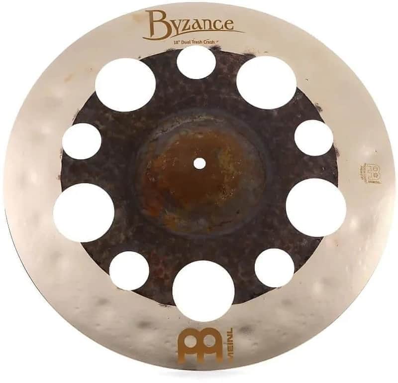 Meinl 18" Byzance Dual Trash Crash Cymbal B18DUTRC image 1