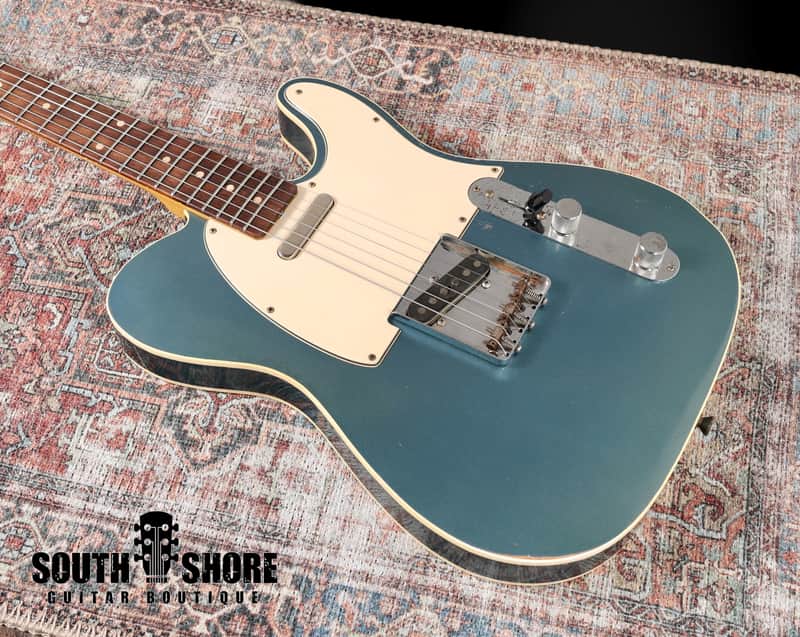 Mario T-Style 2024 - Deep Lake Placid Blue, Double Bound, Madagascar Rosewood board. NEW, Authorized Dealer) image 1