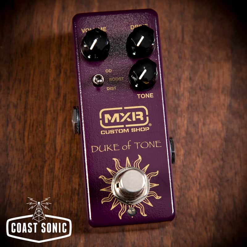 MXR Duke of Tone Overdrive Pedal CSP039 image 1