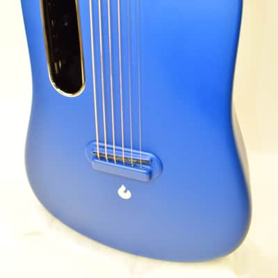 LAVA ME 2 Acoustic Electric Travel Guitar, Blue w/ Case image 4