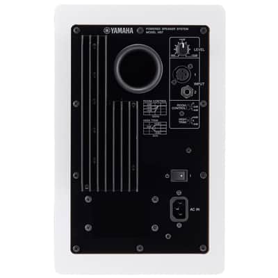 Yamaha HS7 6.5-Inch Studio Monitor Pair - White - Mint, Open Box - Used image 5