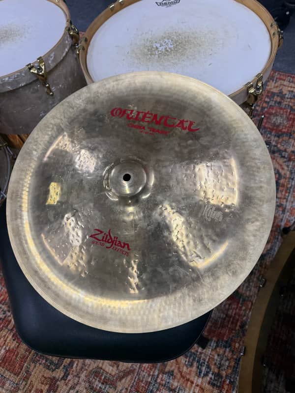 Zildjian 18" FX Oriental China Trash Cymbal 1993 - Present - Brilliant image 1