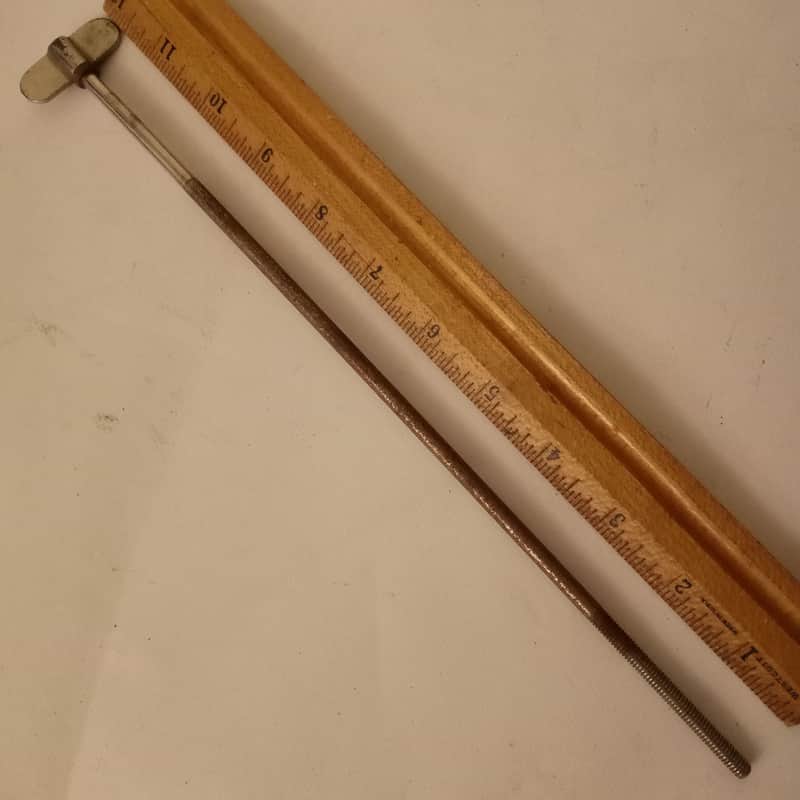 Gretsch 12-24 11.75"Single-Tension Bass Drum Thumb Rod+Collar Snare/Tom Vintage image 1