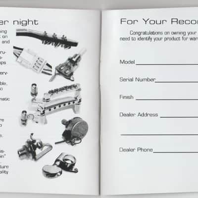 Epiphone Owners Manual image 4