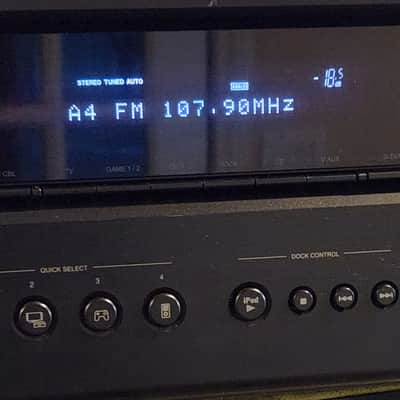 Denon Denon AVR-1712 is a 7.1-channel home theater receiver 2000 - Black image 2