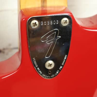 Fender Stratocaster 1972 Refinished Red image 10