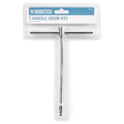 GrooveTech GTDKY1 T-Handle Drum Key, 1/4" Detachable Socket image 1