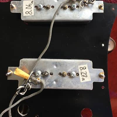 Gibson P-90 SG Special Vintage "69" Pickups Mounted on an SG Classic Guard image 4