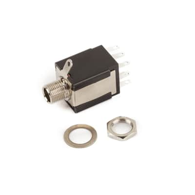 Fender 1/4" GUITAR OUTPUT JACK WITH BATTERY SWITCHING PIN image 1