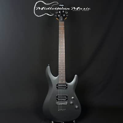 Schecter - C-6 Deluxe Electric Guitar - Satin Black Finish image 1