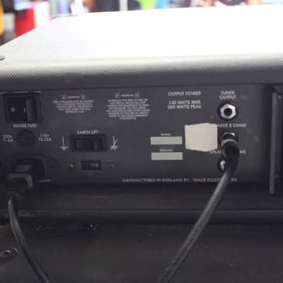 Trace Elliot GP7SM 130w Bass head / Trace Elliot 1153 1x15 bass cabinet (Pre-owned) image 4