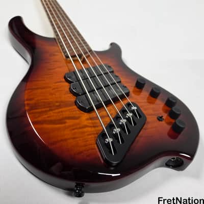 Dingwall Combustion C3 5-String Vintage Burst w/ Pau Ferro Fingerboard 9.38lbs 19474B B-Stock image 1