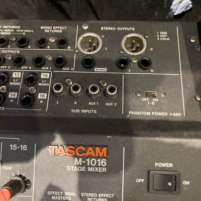 TASCAM M-1016 Stage Mixer 1995 + 'FREE' Trojan Flight case image 3