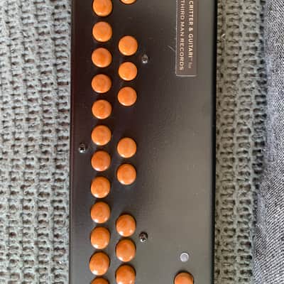 Critter & Guitari Septavox - Black with brown and yellow buttons image 2