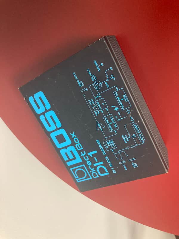 Boss DI-1 Direct Box 1985 - Present - Black image 1