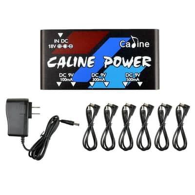 Caline CP-02 Mini Power Supply + PULSE IN TUNE Tuner DEAL Tuner is as good if not better than the Mooer tuner. BIG Display image 2