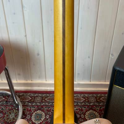 Fender Limited Edition American Pro II Tele Thinline MN 2024 - Transparent Shell Pink image 8