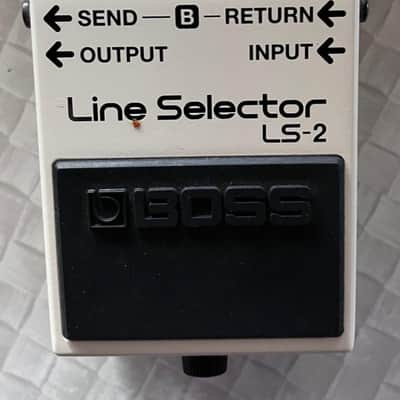 Boss LS-2 Line Selector (Silver Label) 1991 - Present - White image 1