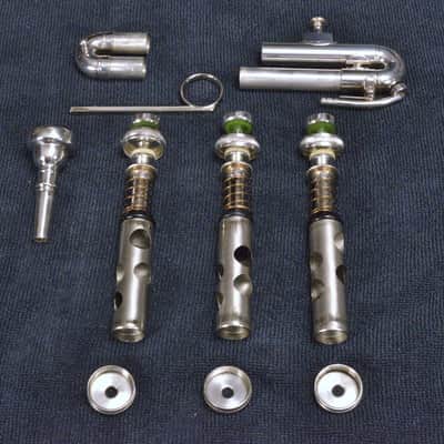 Vintage 1971 Besson New Standard Class A Soprano Cornet in Eb, Silver-Plated with Original 'S' Mouthpiece image 25