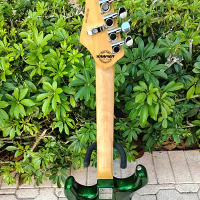Kramer Limited Edition Pacer Electric Green Sparkle Guitar 2016 image 14