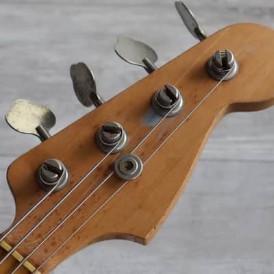 1980 Aria Pro II Japan Precision Bass (Metallic Red) image 2