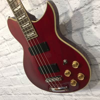2007 Washburn WB-66 4 String Electric Bass image 3