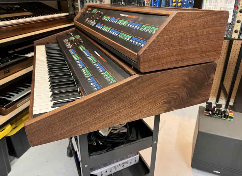 Rhodes Chroma Synthesizer Complete Walnut Wood Replacement Kit