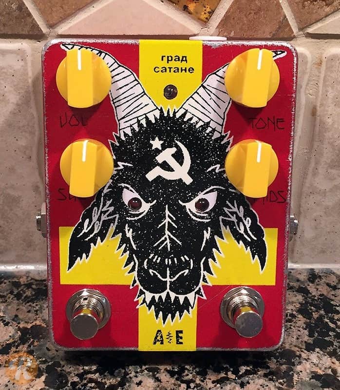 Abominable Electronics Green Russian Hail Satan Distortion/Fuzz image 1