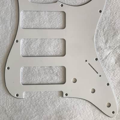 For Fender Stratocaster Strat P90 3 Pickup Guitar Pickguard,3 Ply White image 1
